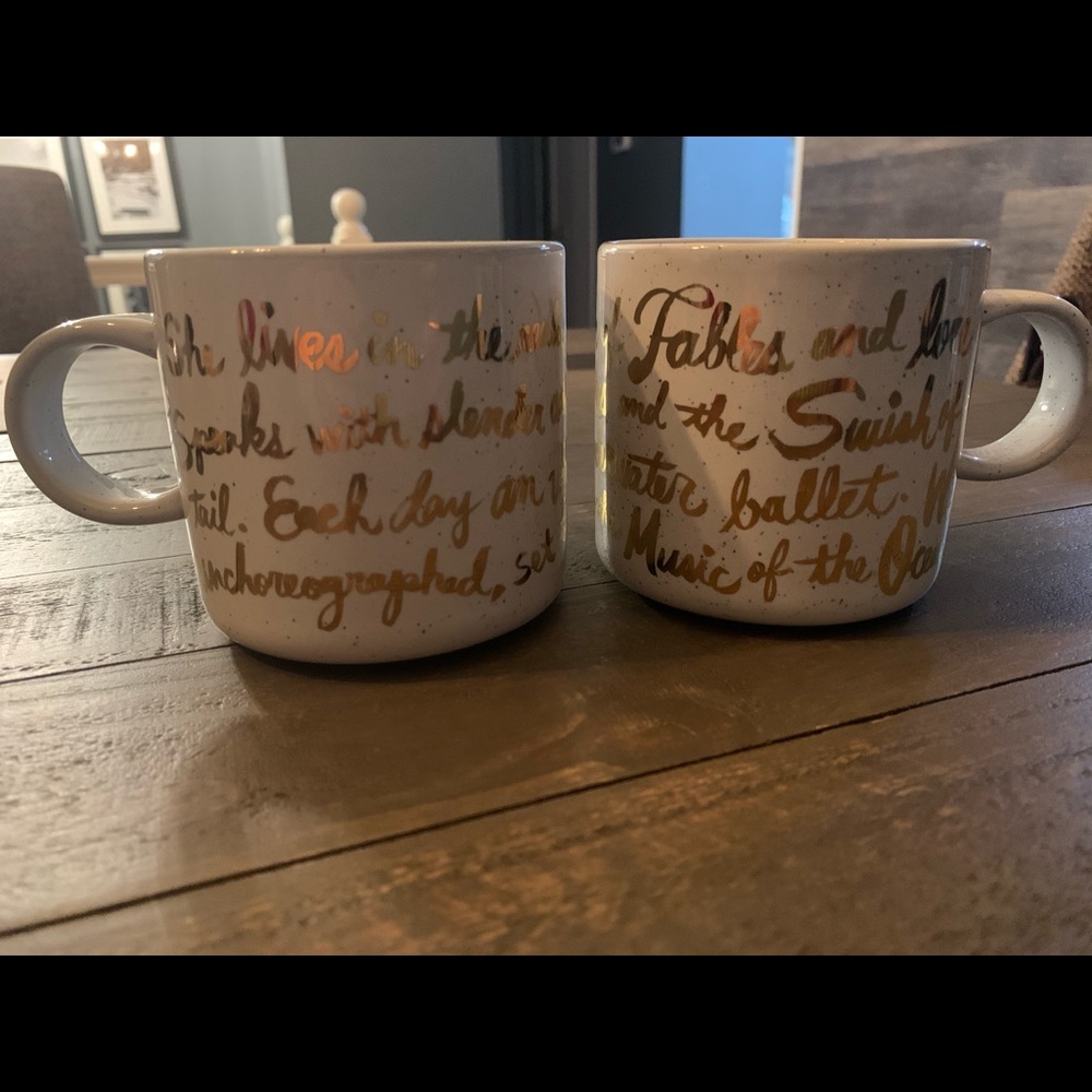 2 Starbucks Mermaid Mugs!